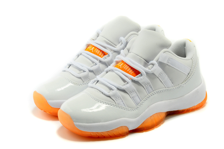 Jordan 11 blanche et orange Clearance
