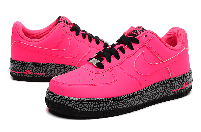 air force 1 femme blanche et rose
