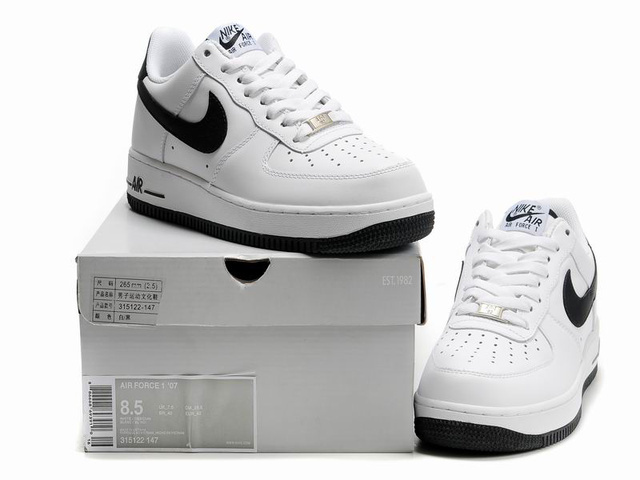 air force one noir solde