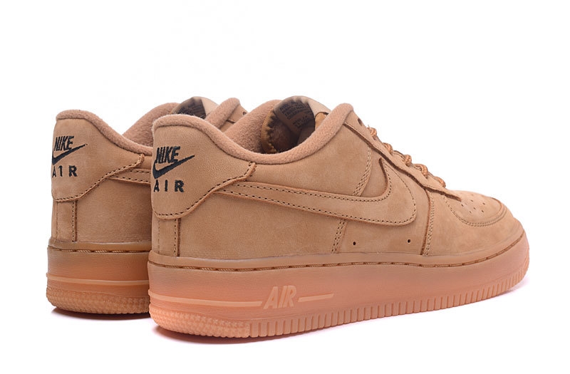 nike air force 1 beige marron