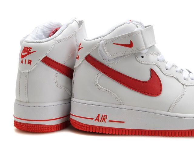 air force 1 rouge blanche
