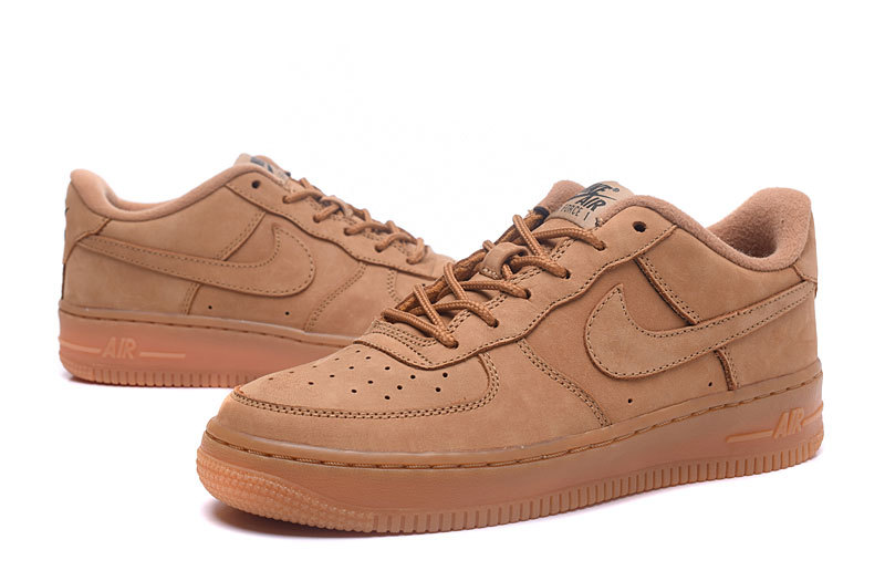 nike air force 1 low homme brun