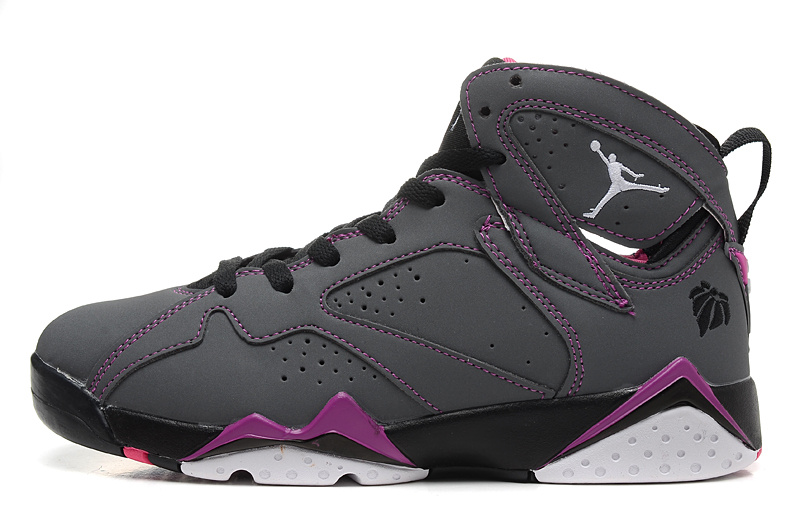 jordan noir et grise femme