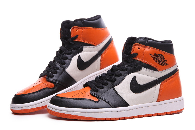 nike air blanche et orange