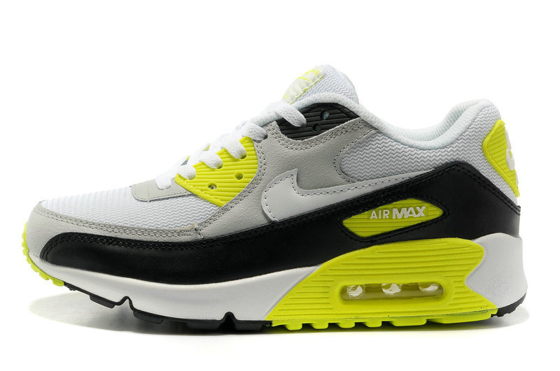 air max 90 noir et vert fluo