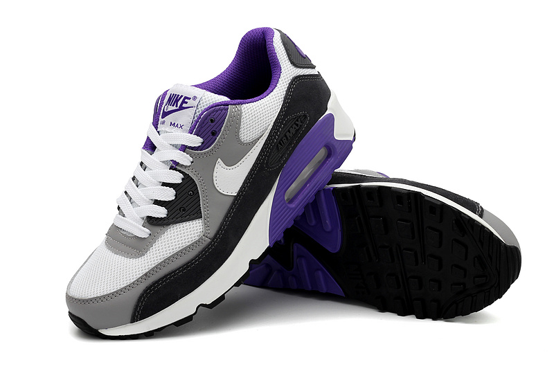 air max noir et violet femme