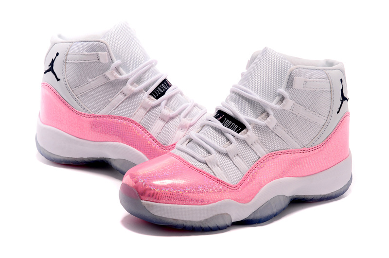 jordan femme blanche et rose