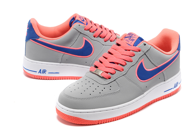 Basket Air Force One Homme Air Force 1 Low Gris Et Rose