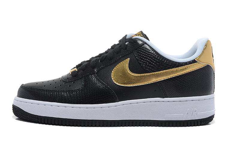 nike air force 1 noir et or nike air force 1 noir et or