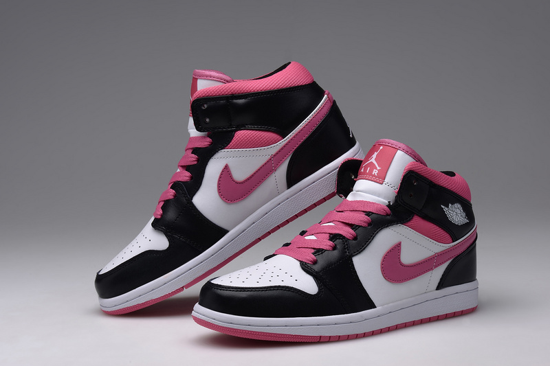 basket jordan femme grise et rose