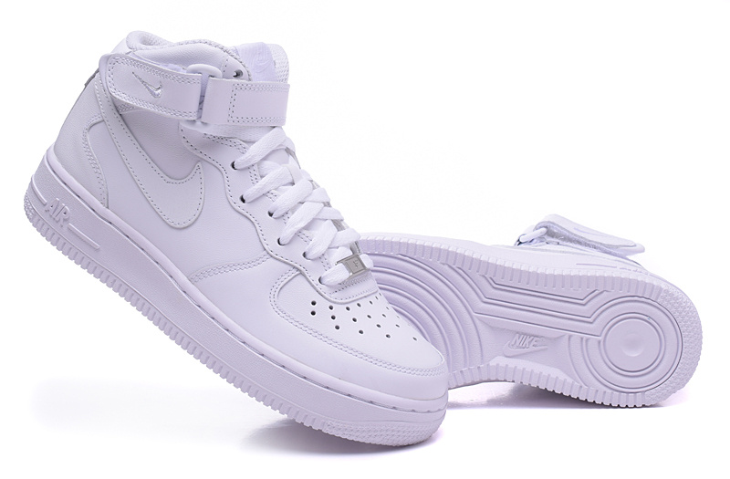 nike air force 1 mid blanc femme