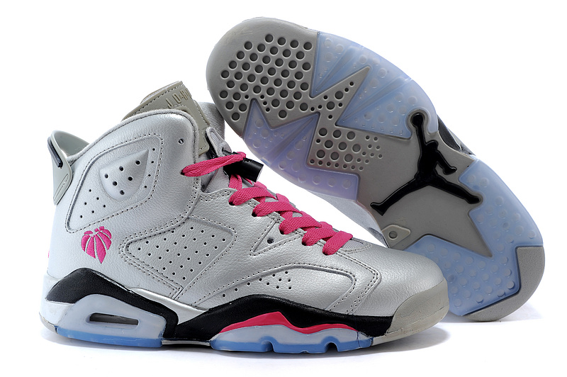 air jordan grise et rose