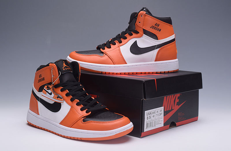 air jordan orange homme