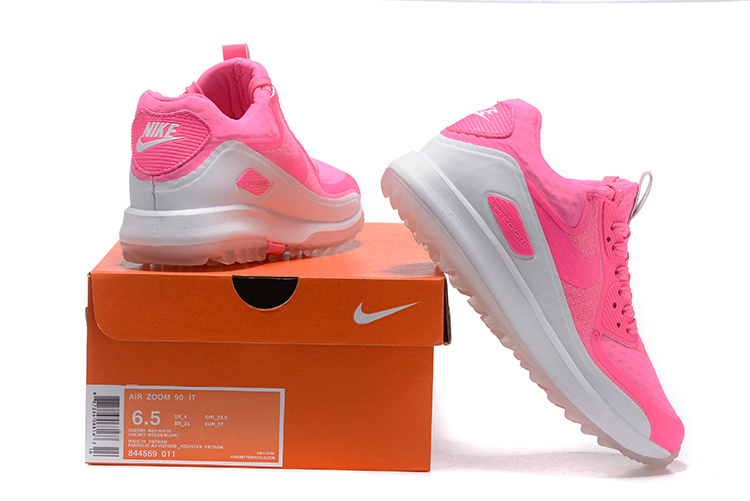 nike air blanche et rose