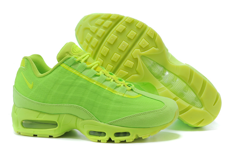 air max 95 jaune fluo femme