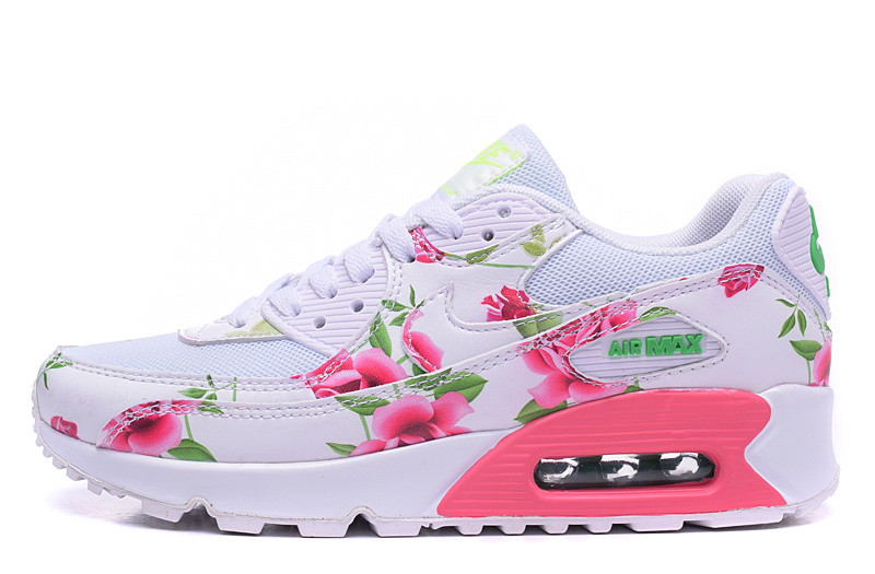 nike air max femme rose et blanc