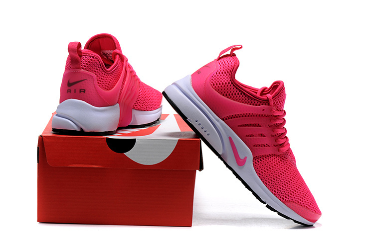 nike air presto femme noir et rose