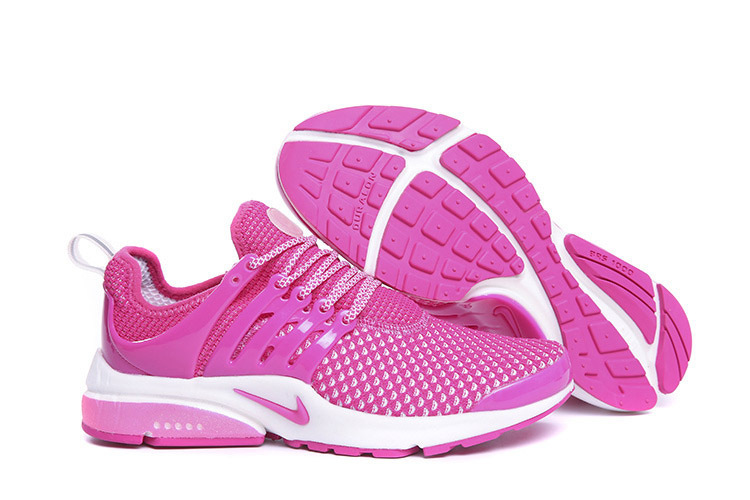 nike blanche et rose femme