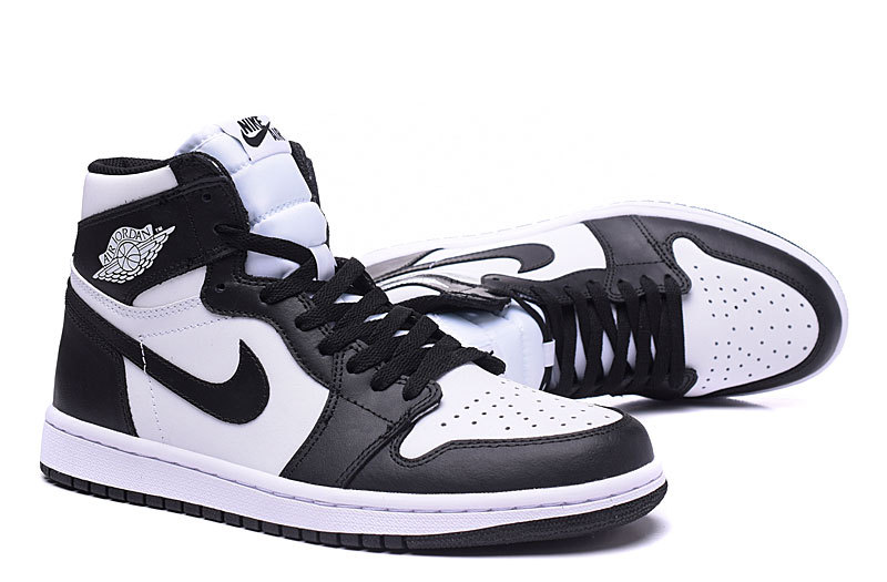 air jordan femme noir et blanche